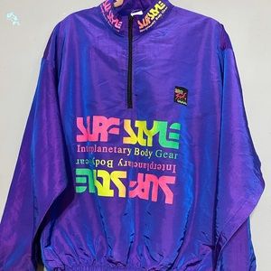 Vintage Surf Style Wind Breaker ✨